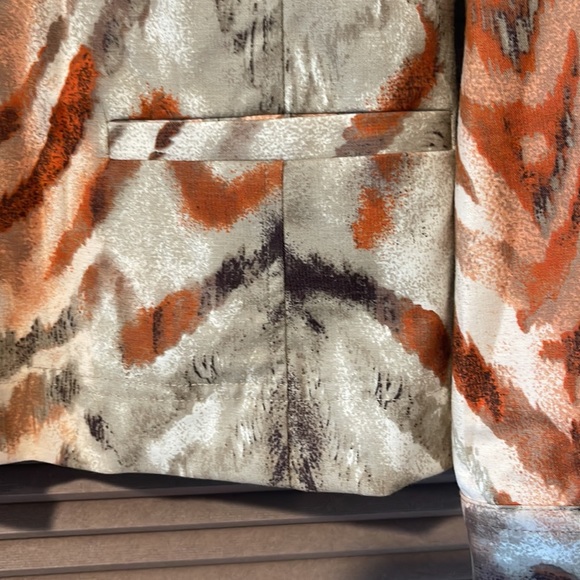 Chicos animal print jacket size 1 - Picture 5 of 11